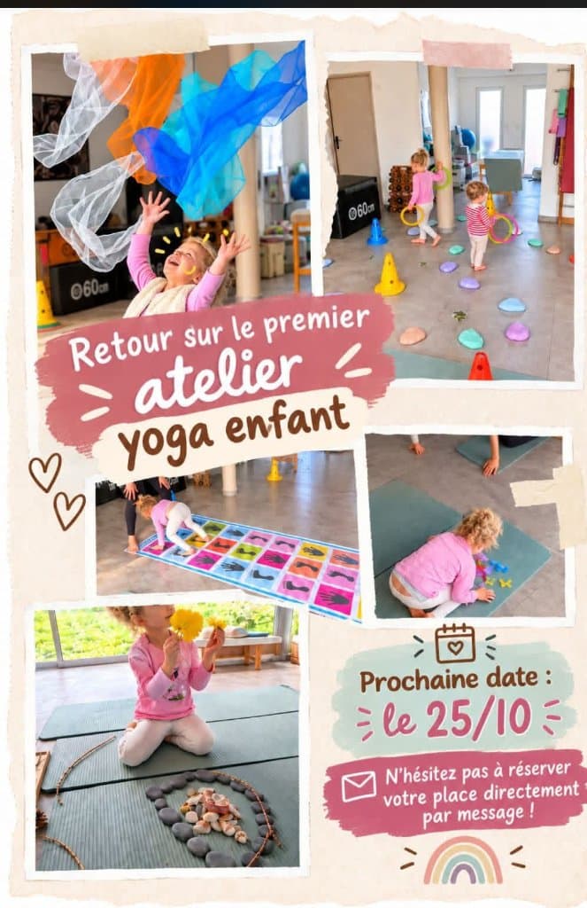 Illustration de Atelier Yoga enfant (4-6 ans)